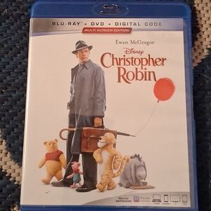 Walt Disney CHRISTOPHER ROBIN on BLU-RAY + DVD Ewan McGregor